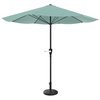 Pure Garden 9-Foot Outdoor Umbrella, Dusty Green 50-LG1041B